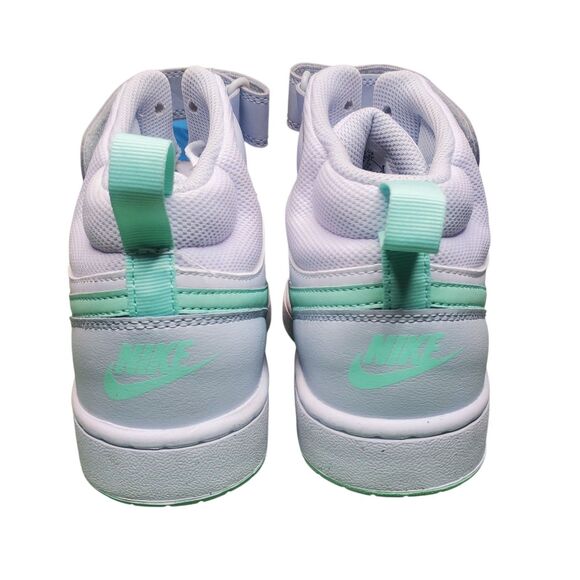 Nike Court Borough 2 Mid Pure Platinum Mint Foam Size 6.5 Y - Fits Women's 8  CD - Picture 6 of 8